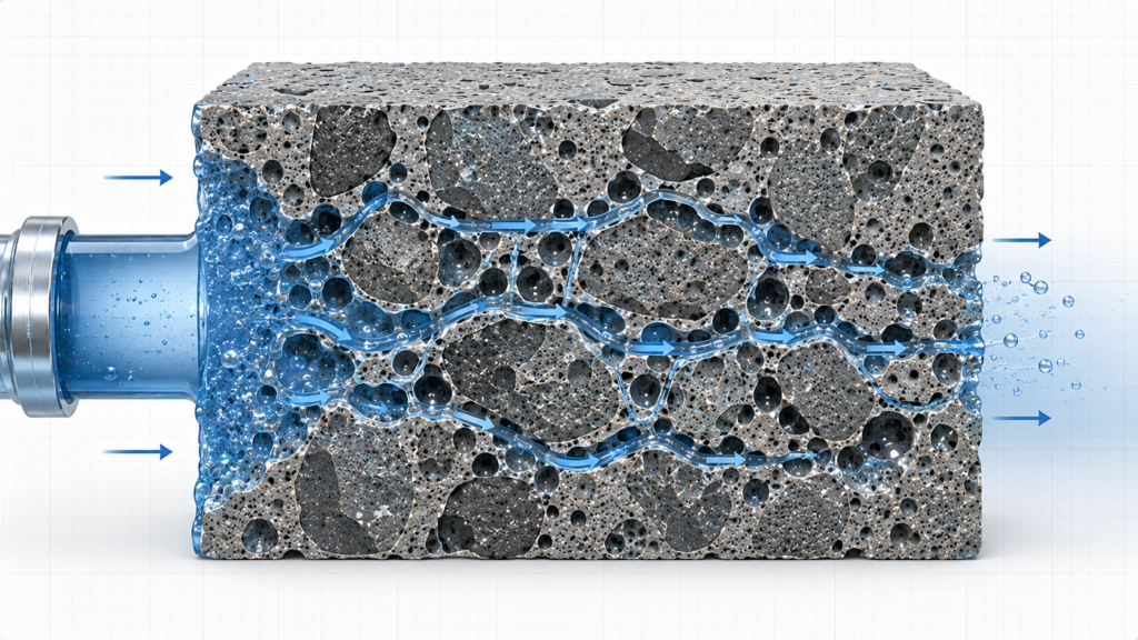 콘크리트 투수계수 시험 방법 1 concrete permeability mechanism.webp