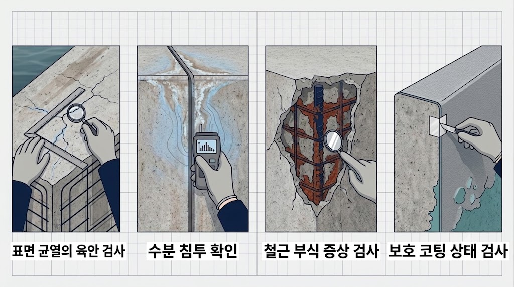 염해 환경에서 피복두께 설계 기준 5 marine structure maintenance.webp